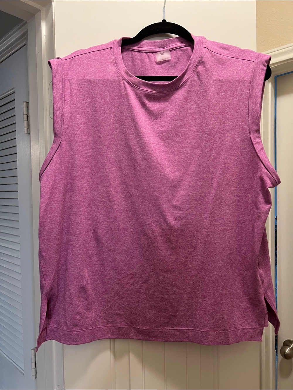 CALIA by Carrie Underwood Heathered Pink Muscle Tee